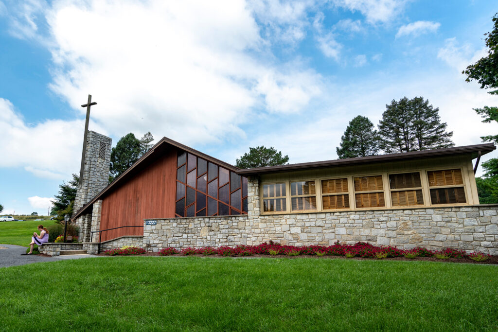 The outside of the the Brook Lane Chapel building